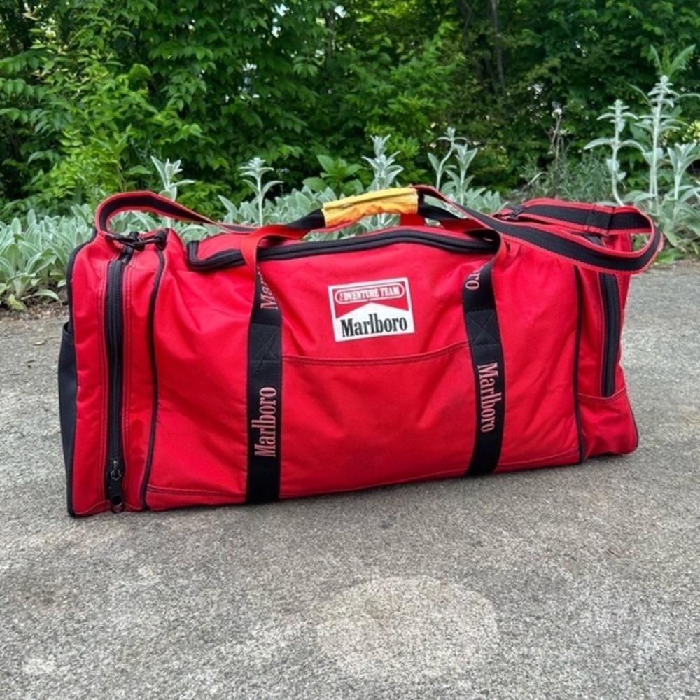Vintage 90s Marlboro Duffle Bag